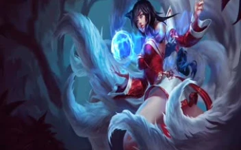 Ahri Splash 2K Video Wallpaper