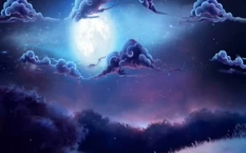cloudy night sky free