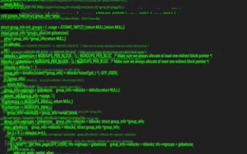 hacker coding green screen 4k animated windows