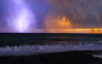 Sunset Thunderstorm Free