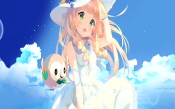 Anime Lillie Pokemon Animated Wallpaper