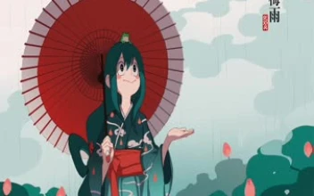 Tsuyu Asui Boku no Hero Academia Animated Wallpaper