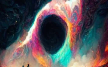 Space Nebula Black Hole Animated Wallpaper