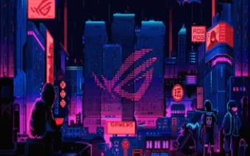 Pixel ROG City of Gamers