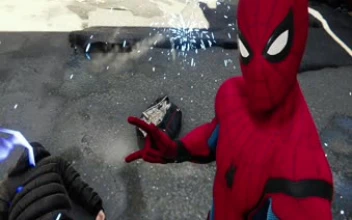 Live Homecoming Spiderman Moving Wallpaper