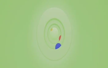 Green Circles Preppy Wallpaper
