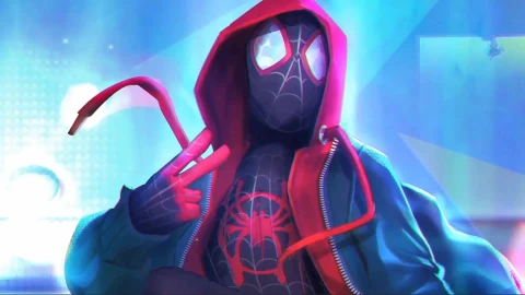 Marvel Miles Morales Spiderman in Spider-Verse Live Wallpaper - Free Live Wallpaper
