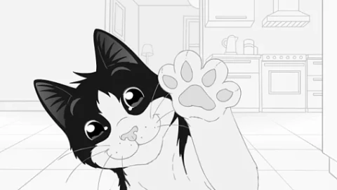 Felix Cat Screensaver - Free Live Wallpaper