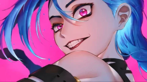 HD League of Legends Jinx Animated Wallpaper - Free Live Wallpaper