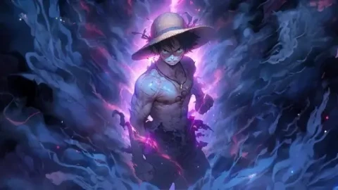One Piece Luffy Blaze Live Wallpaper - Free Live Wallpaper