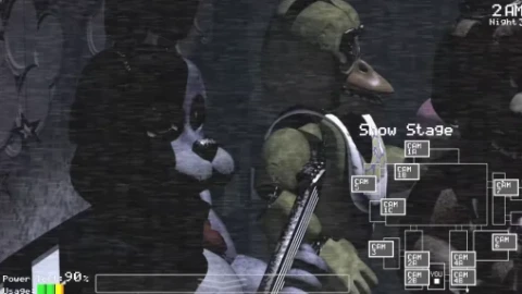 Five Nights at Freddys Camera View Interactive Lively Wallpaper - Free Live Wallpaper