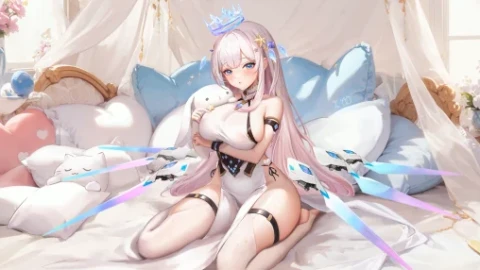 Star God Girl Bunny 4K 60FPS Live Wallpaper - Free Live Wallpaper