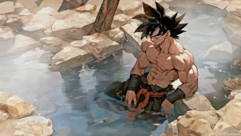 Goku Relax 4K Live Wallpaper - Free Live Wallpaper