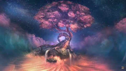 Yggdrasil , Tree Of Life - Artwork by Gabriela Wasewicz Live Wallpaper - Free Live Wallpaper