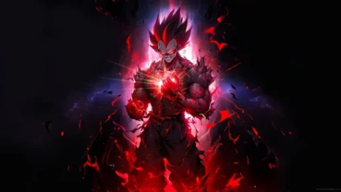 Vegeta Rage 4K Live Wallpaper - Free Live Wallpaper