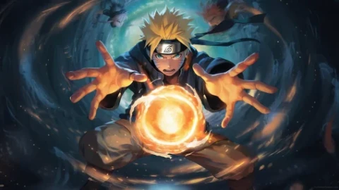 Naruto - Ball of Fire 4K Live Wallpaper - Free Live Wallpaper