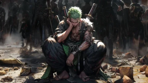 Zoro in Bad Mood 4K Live Wallpaper - Free Live Wallpaper