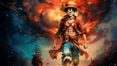 Luffy - Pirate King 4K Live Wallpaper - Free Live Wallpaper