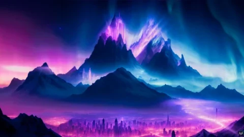 Mountain City Remastered 4K Live Wallpaper - Free Live Wallpaper