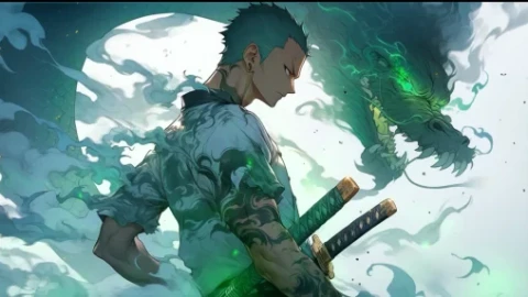 Zoro With Tattoo - One Piece Live Wallpaper - Free Live Wallpaper