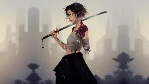 Cyborg Samurai Live Wallpaper - Free Live Wallpaper