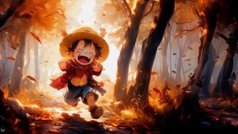 Luffy Kid - One Piece Live Wallpaper - Free Live Wallpaper