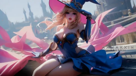 Pretty Witch Live Wallpaper - Free Live Wallpaper