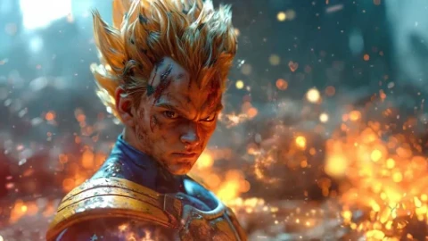 Vegeta Dragon Ball Z Live Wallpaper by Blooderscrew - Free Live Wallpaper