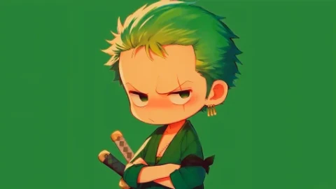 Chibi Roronoa Zoro Live Wallpaper - Free Live Wallpaper