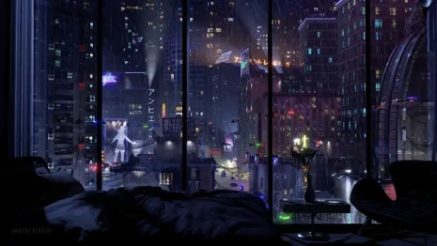 Cyberpunk Ambience Room Live Wallpaper - Free Live Wallpaper