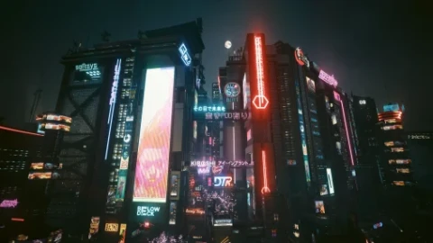 Cyberpunk 2077 Ambience Live Wallpaper - Free Live Wallpaper