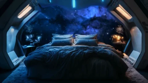 Space Bedroom Dreamscape Live Wallpaper - Free Live Wallpaper