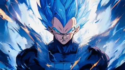 Vegeta Blue Live Wallpaper - Free Live Wallpaper