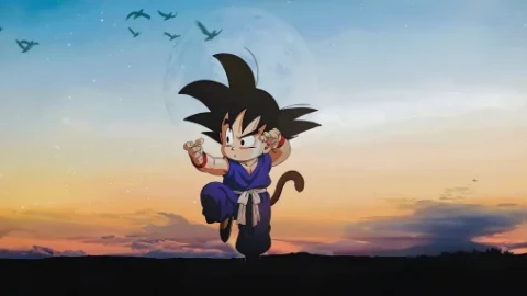 Kid Goku Training Live Wallpaper - Free Live Wallpaper