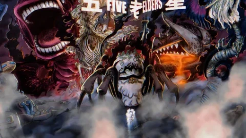 Luffy Versus Elders Live Wallpaper - Free Live Wallpaper
