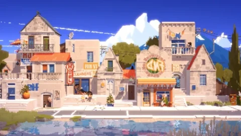 Pixel Summerhouse Live Wallpaper - Free Live Wallpaper