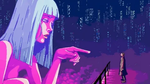 Pixel Blade Runner Live Wallpaper - Free Live Wallpaper