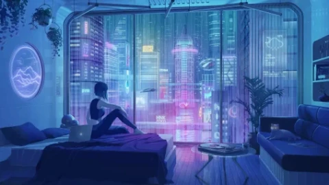 Cyberpunk Ambience Live Wallpaper - Free Live Wallpaper