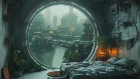 Apocalyptic Room Dreamscape Live Wallpaper - Free Live Wallpaper