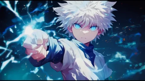 Killua Bolt Hunter X Hunter Live Wallpaper - Free Live Wallpaper