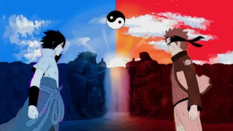 Epic Duel: Naruto vs Sasuke - Live Wallpaper - Free Live Wallpaper