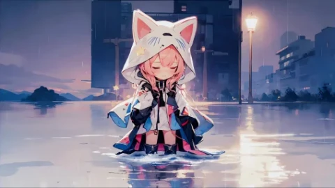 Chibi Girl Live Wallpaper - Free Live Wallpaper
