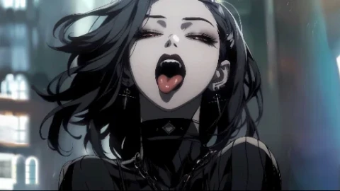 Goth Girls - Triple Monitor Live Wallpaper - Free Live Wallpaper