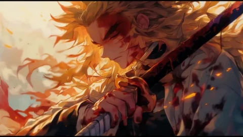 Kyojuro Rengoku Live Wallpaper - Free Live Wallpaper