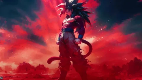 GT Goku SS4 - Live Wallpaper - Free Live Wallpaper