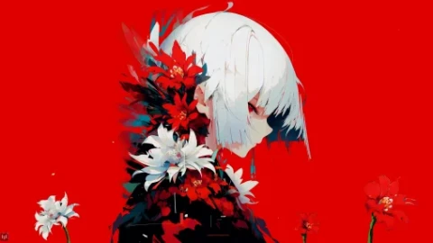 Flower Girl - Live Wallpaper - Free Live Wallpaper