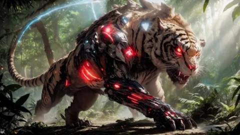 TigerTech: Jungle Recon Live Wallpaper - Free Live Wallpaper