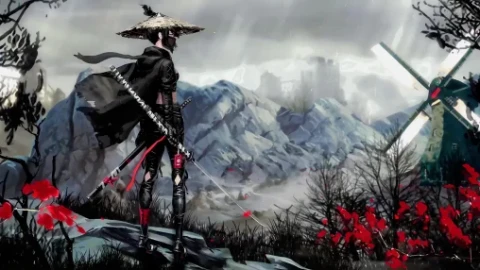 Lone Samurai Live Wallpaper - Free Live Wallpaper