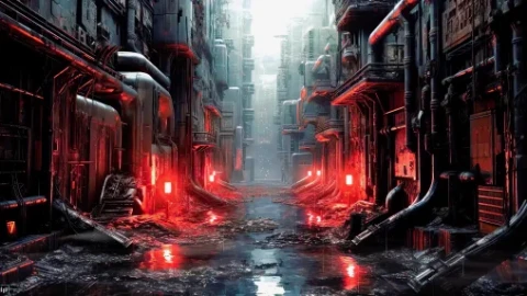 Rain Futuristic City Live Wallpaper - Free Live Wallpaper