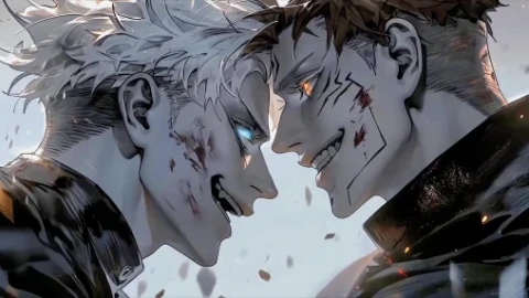 Gojo & Sukuna Face Off - Live Wallpaper - Free Live Wallpaper